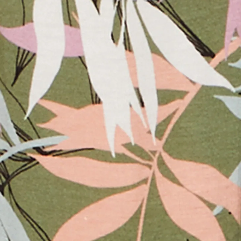 High Waisted Floral Print Palazzo Pants sold by Rainbow product image thumbnail 4