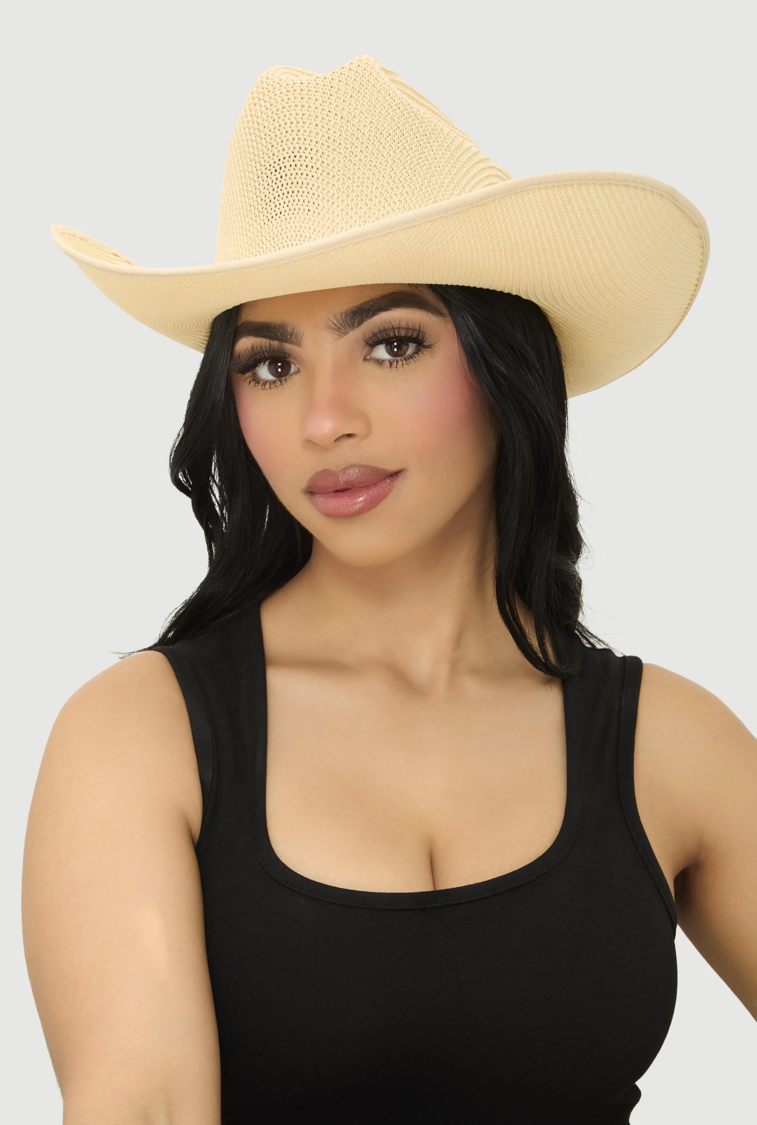 Solid Straw Cowboy Hat sold by Rainbow product image thumbnail 2