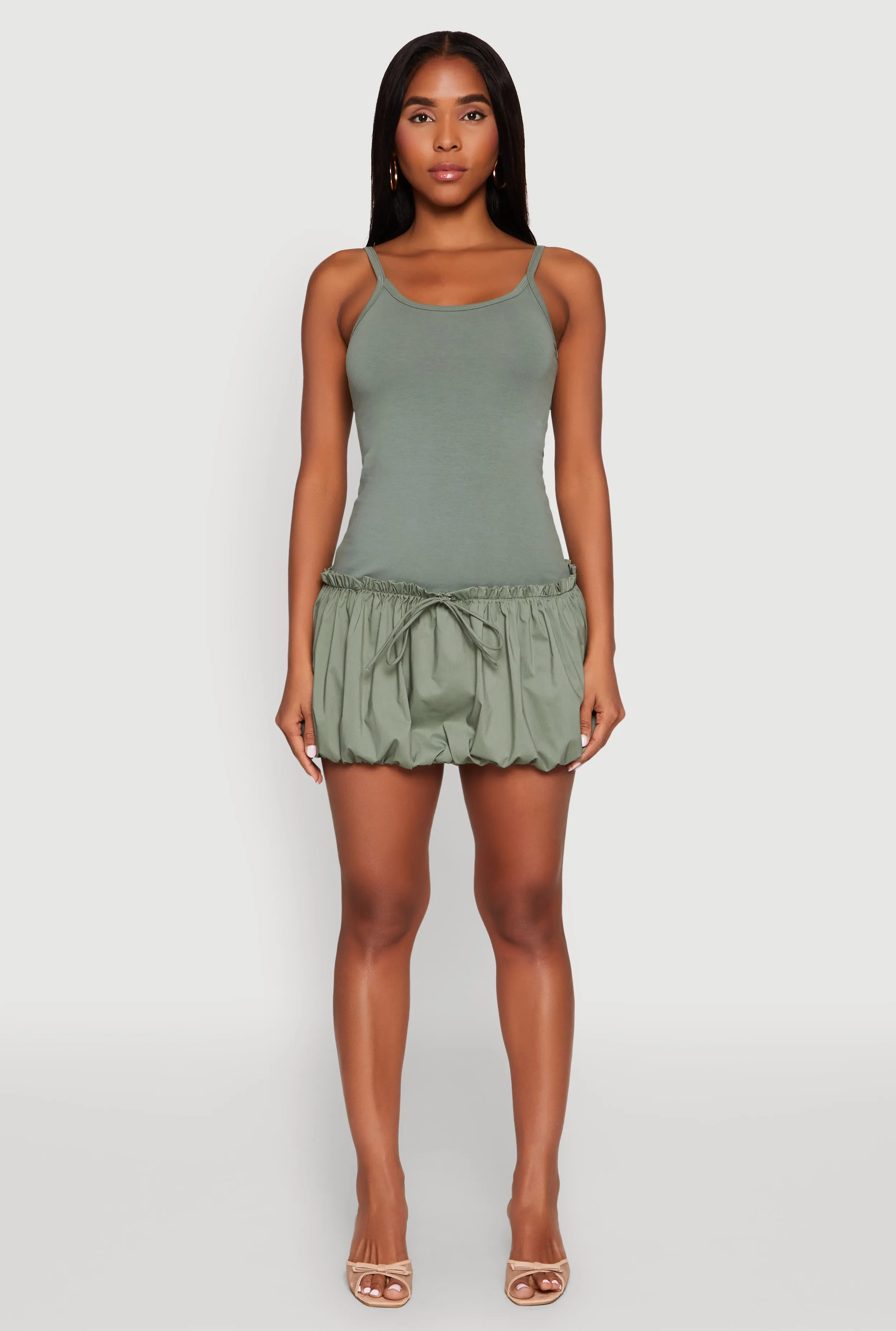 Scoop Neck Bubble Dress sold by Rainbow product image thumbnail 2