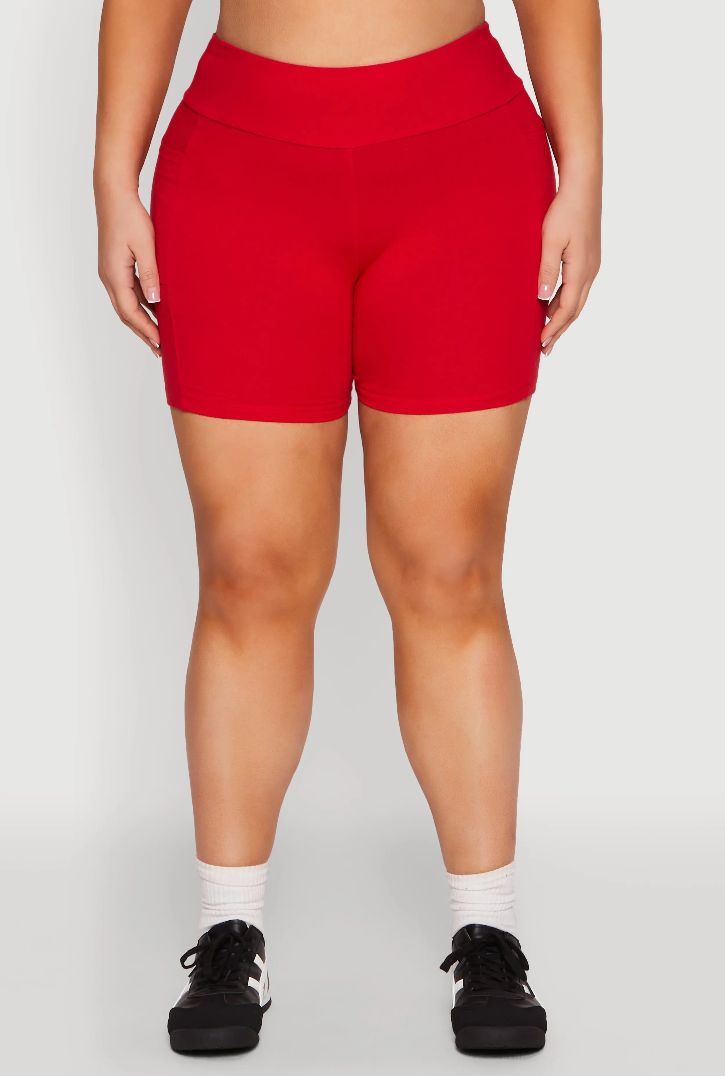 Plus Size Cell Phone Pocket Shorts sold by Rainbow product image thumbnail 5