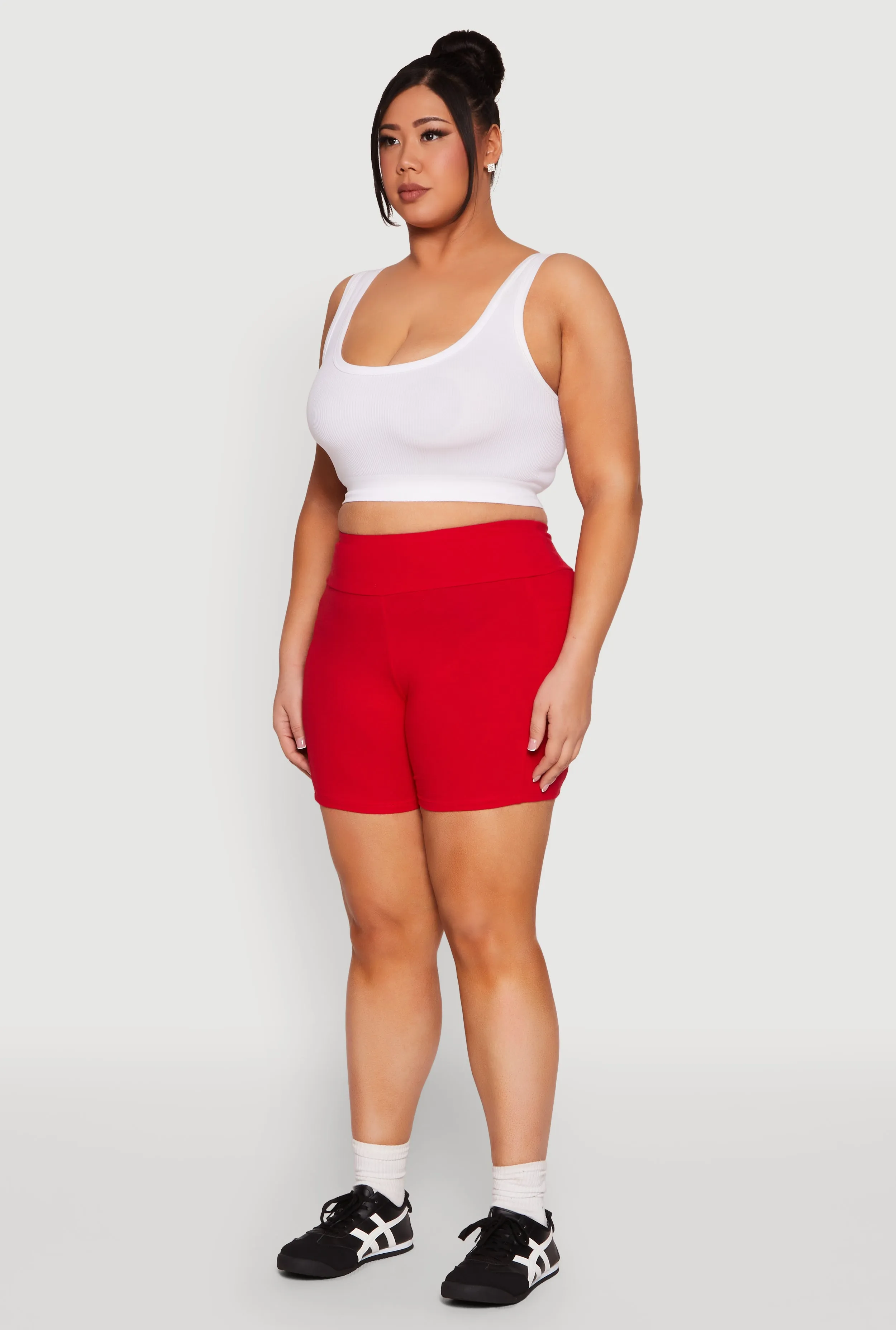 Plus Size Cell Phone Pocket Shorts sold by Rainbow product image thumbnail 3