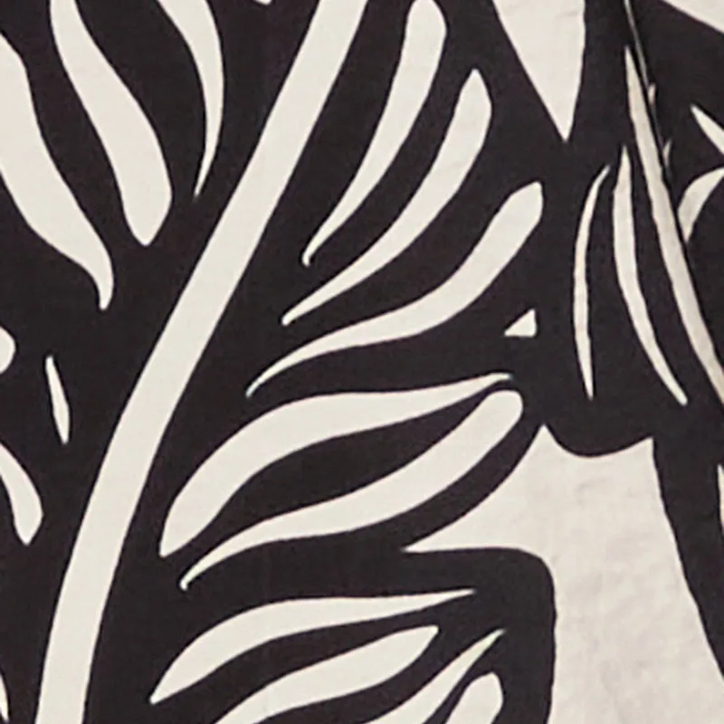 Plus Size Leaf Print Blouse sold by Rainbow product image thumbnail 4