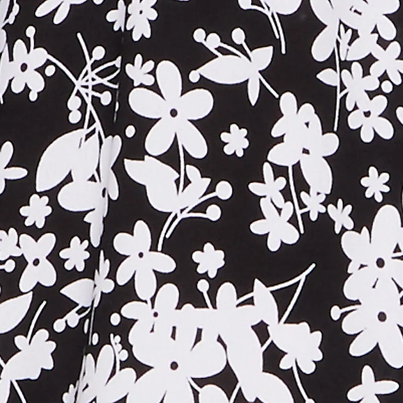 Plus Size Ditsy Floral Print Empire Waist Maxi Dress sold by Rainbow product image thumbnail 4