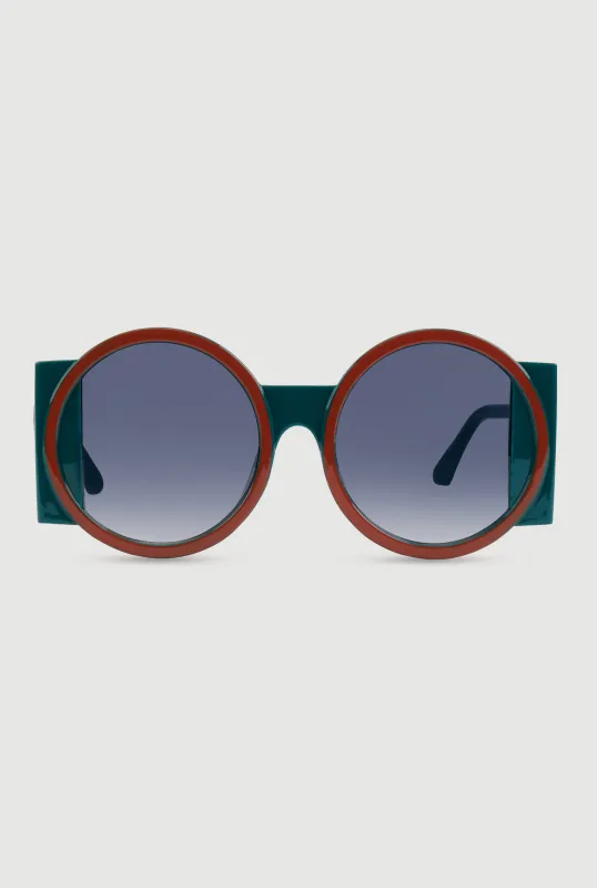 Retro Round Sunglasses sold by Rainbow