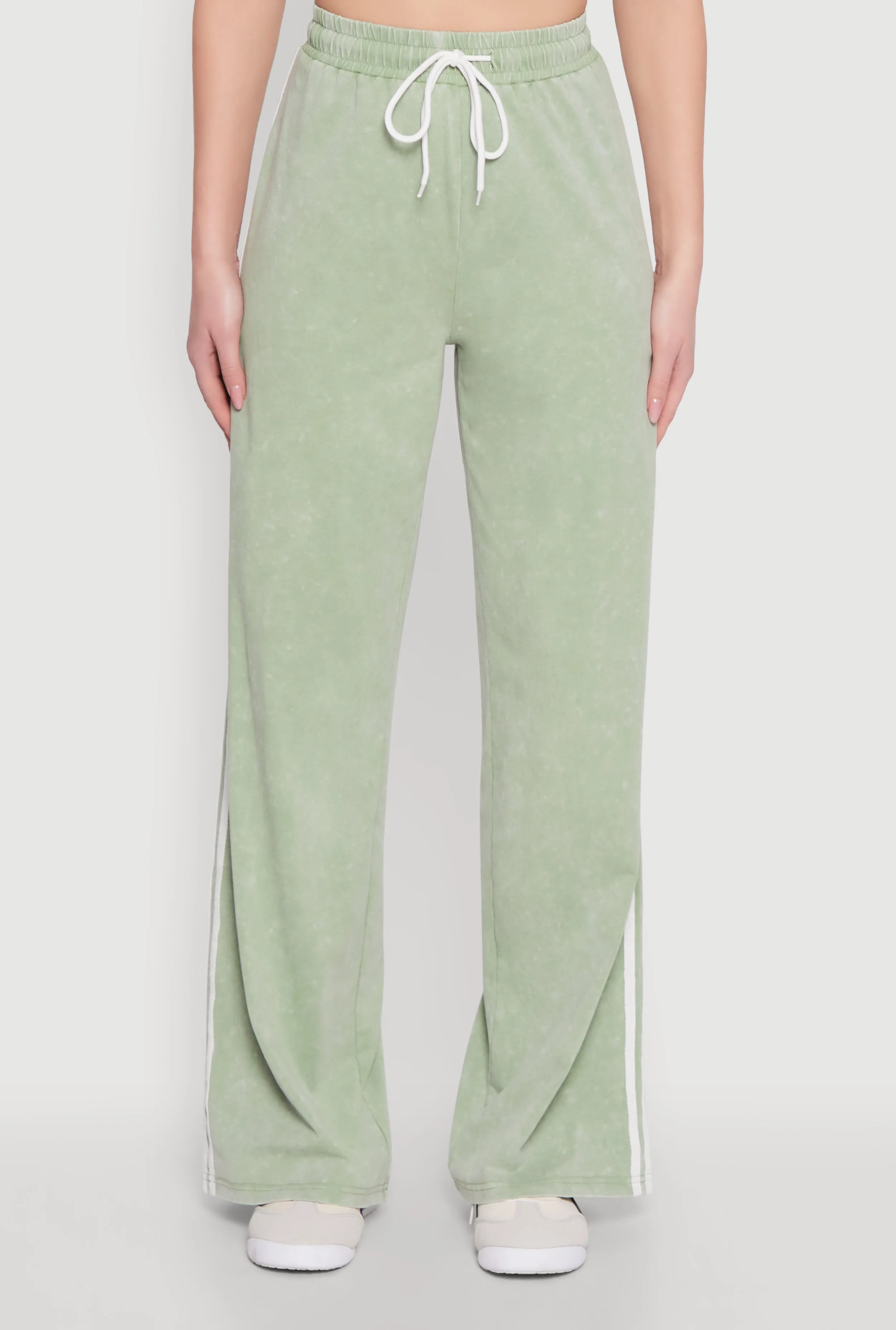 Daisy Mineral Wash Varsity Stripe Sweatpants sold by Rainbow product image thumbnail 3