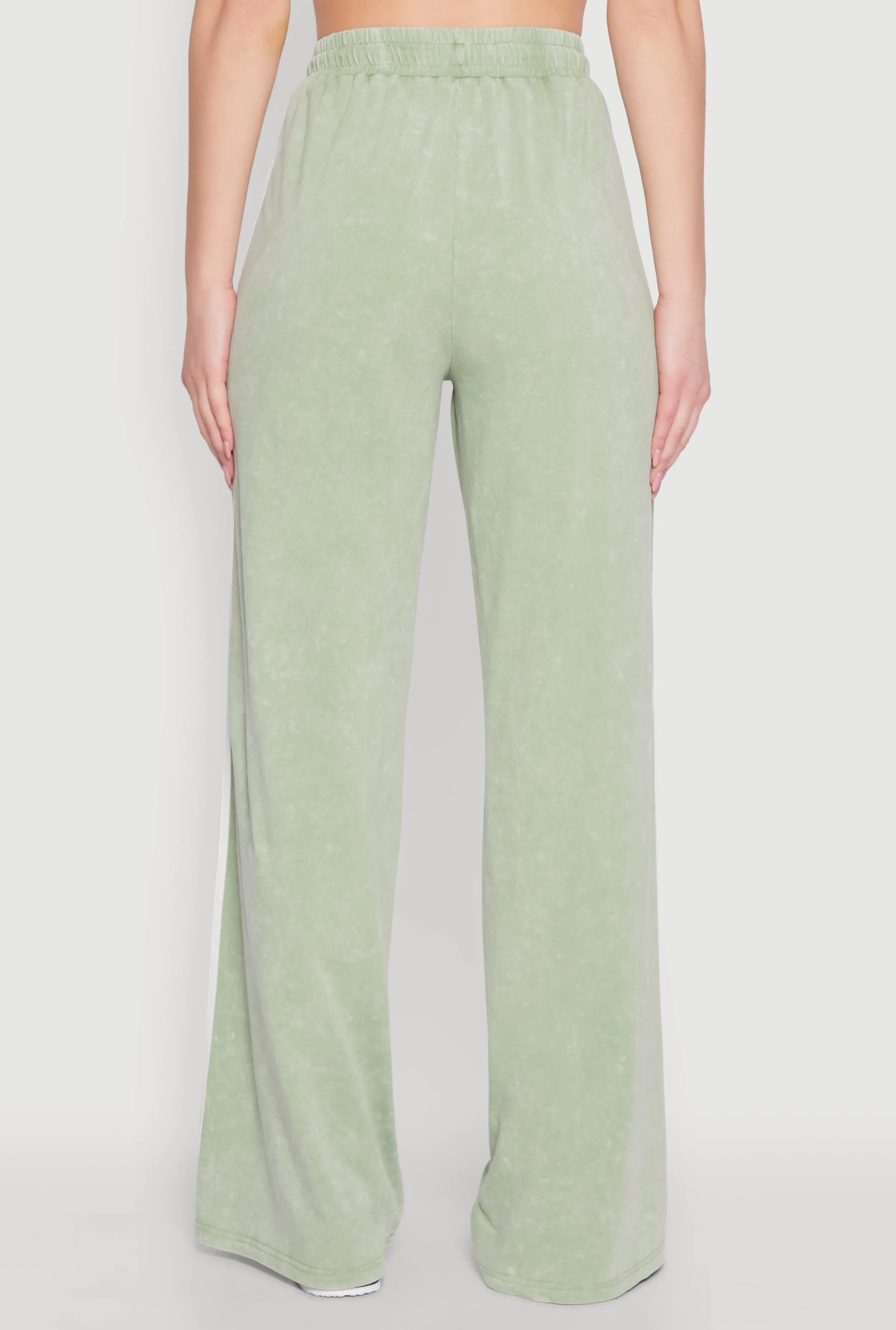 Daisy Mineral Wash Varsity Stripe Sweatpants sold by Rainbow product image thumbnail 5