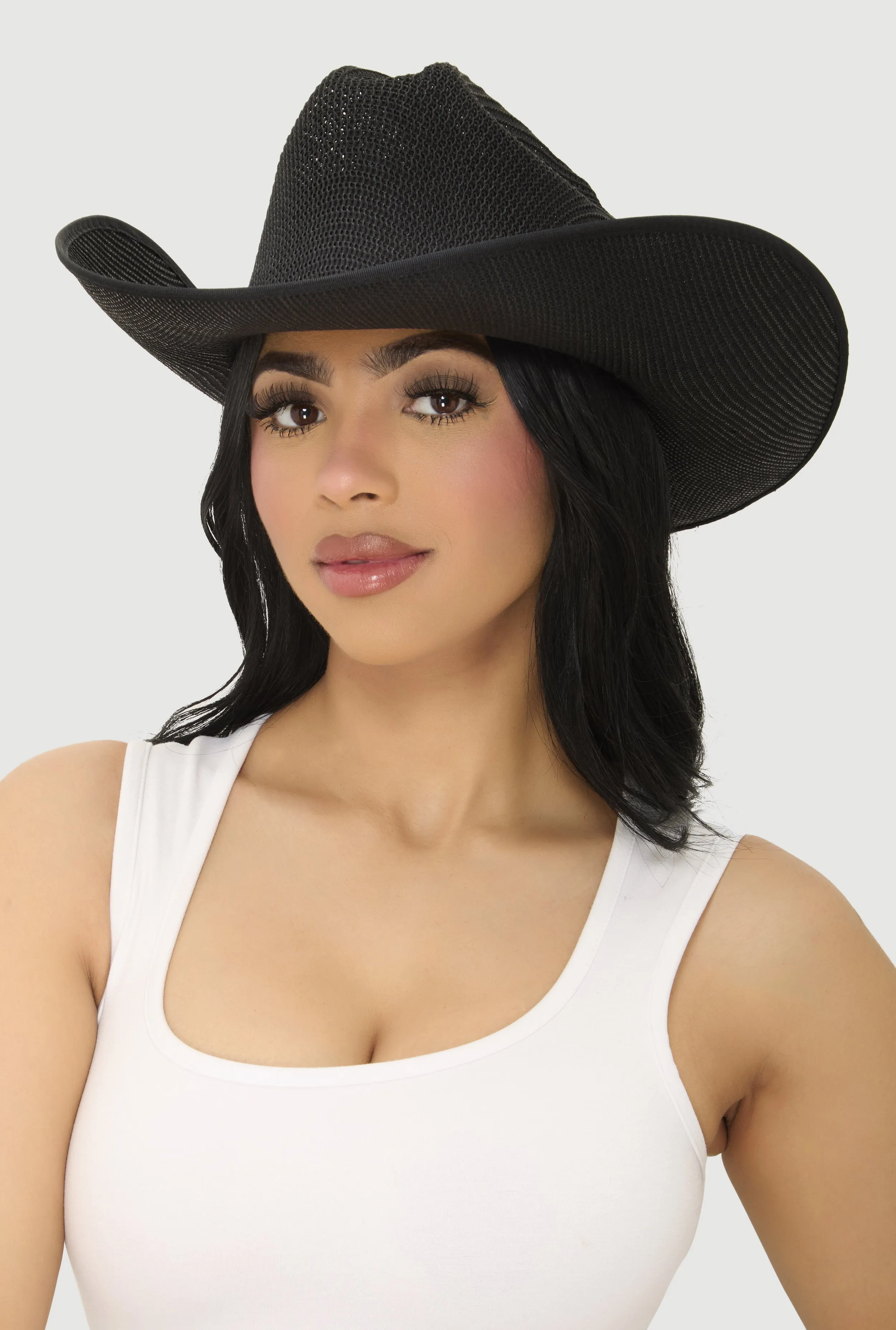 Solid Straw Cowboy Hat sold by Rainbow product image thumbnail 2