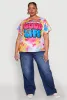Plus Size Living My Good Life Graphic Tee sold by Rainbow