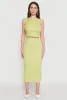 Sleeveless Textured Knit Crop Top sold by Rainbow