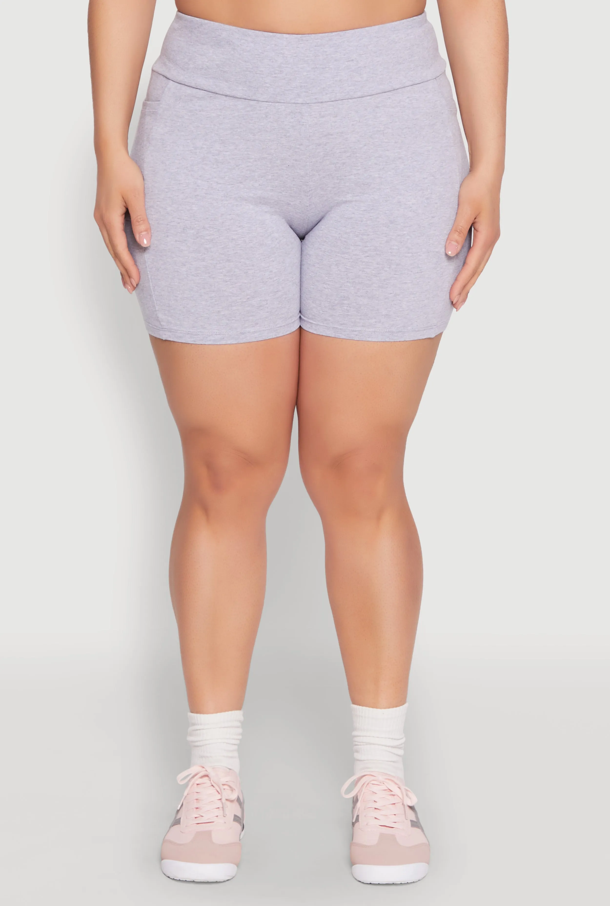 Plus Size Cell Phone Pocket Shorts sold by Rainbow product image thumbnail 5