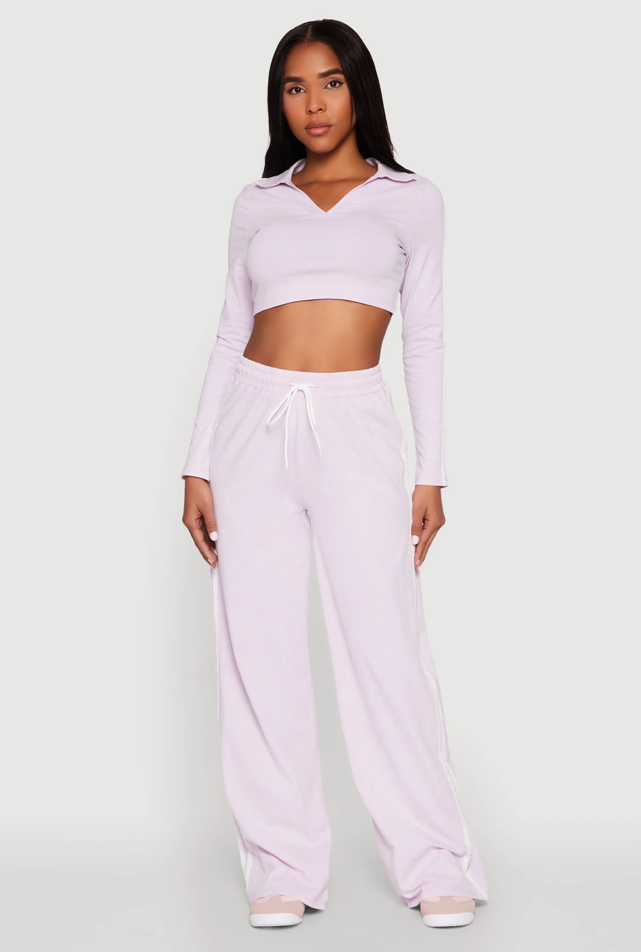 Daisy Mineral Wash Varsity Stripe Sweatpants sold by Rainbow product image thumbnail 2