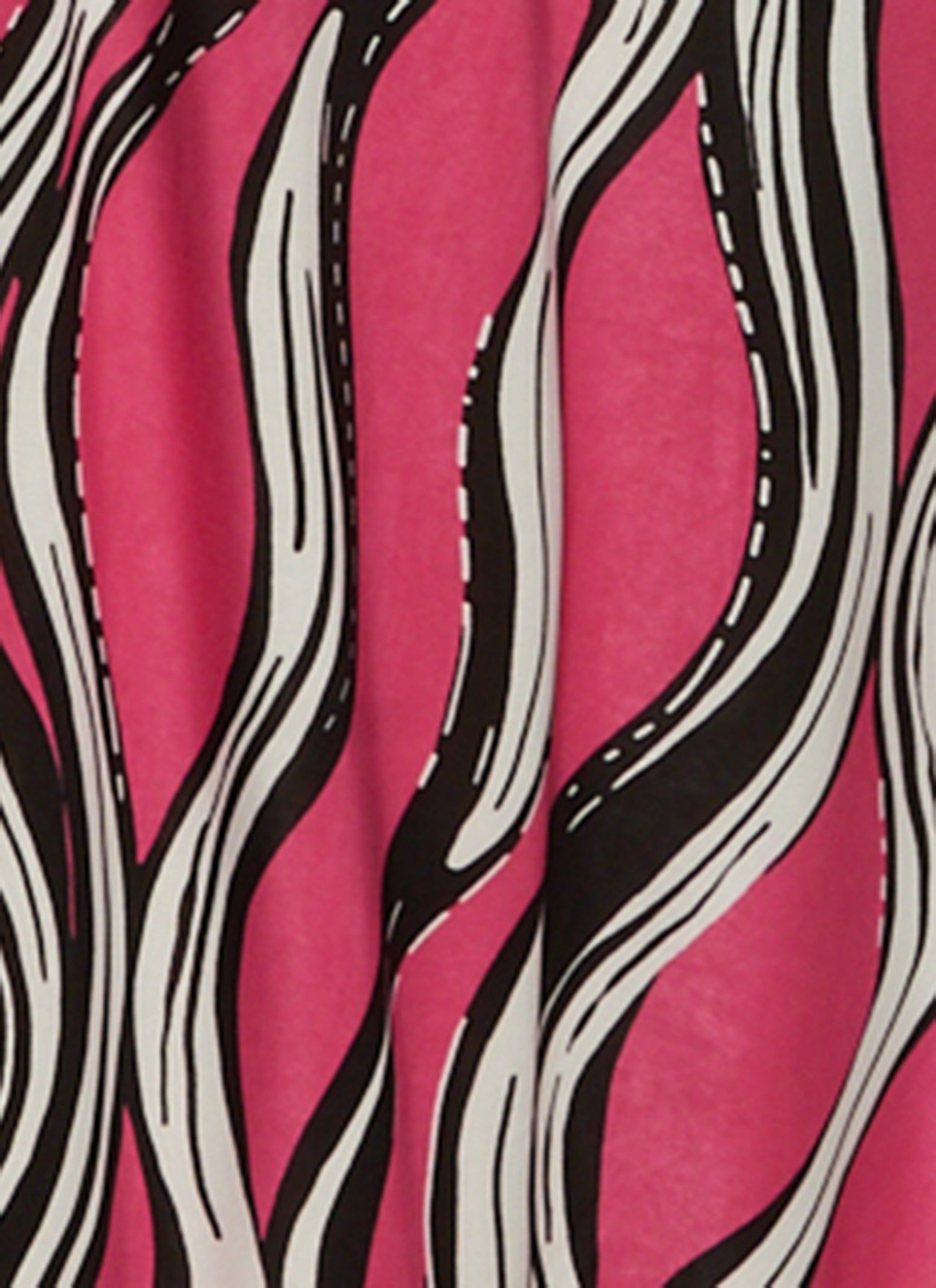 Plus Size Printed Faux Wrap Dress sold by Rainbow product image thumbnail 4