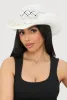 Beaded Trim Straw Cowboy Hat sold by Rainbow