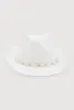 Beaded Trim Straw Cowboy Hat sold by Rainbow