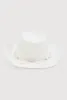 Beaded Trim Straw Cowboy Hat sold by Rainbow