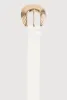 Plus Size Metallic Buckle Faux Leather Belt sold by Rainbow