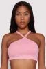 Seamless Caged Open Back Crop Top sold by Rainbow