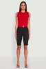 Side Zip Cargo Pocket Bermuda Shorts sold by Rainbow