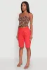 Side Zip Cargo Pocket Bermuda Shorts sold by Rainbow