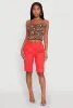 Side Zip Cargo Pocket Bermuda Shorts sold by Rainbow