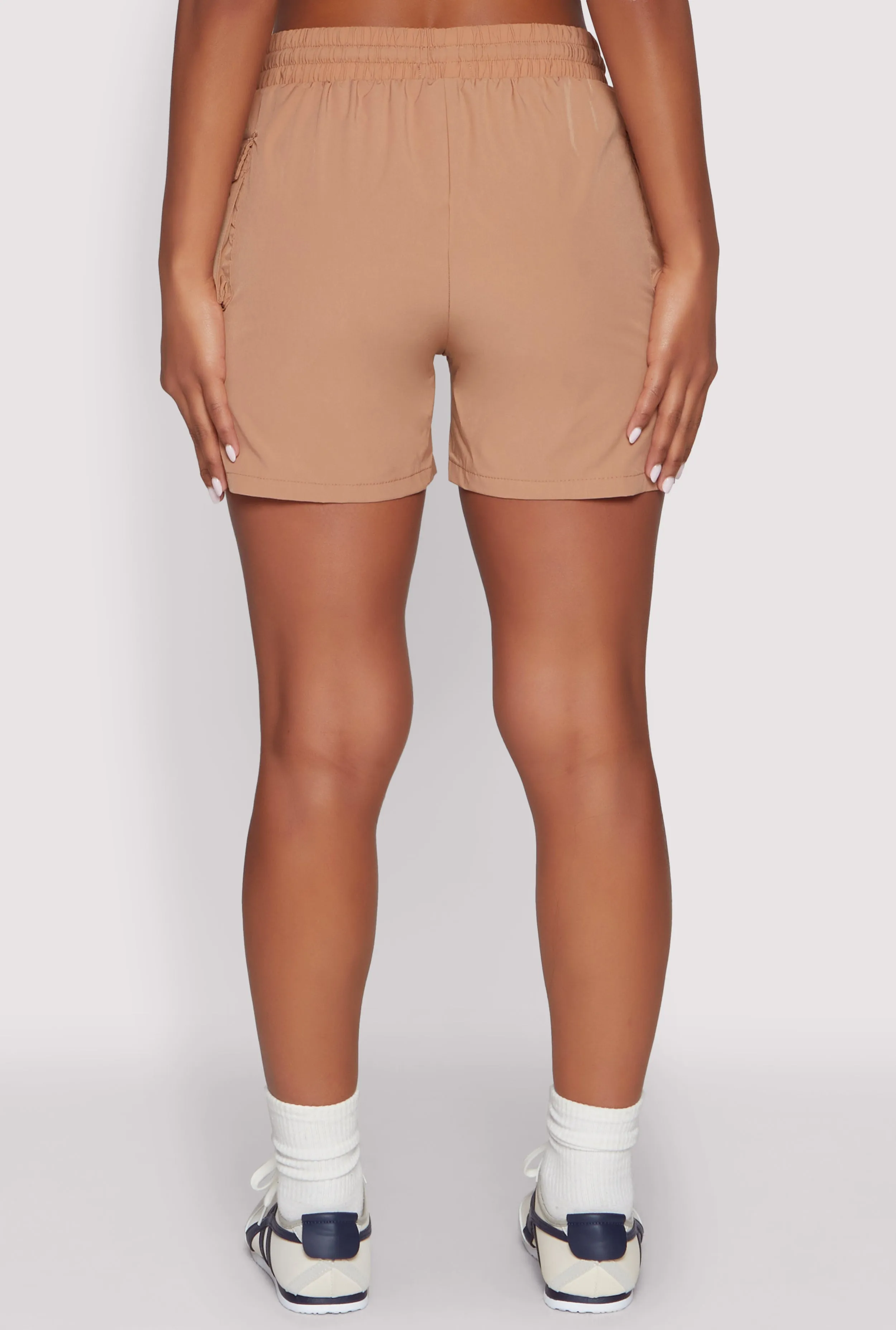 Drawstring Waist Cargo Shorts sold by Rainbow product image thumbnail 5