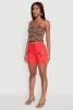 Zipper Cargo Pocket Shorts sold by Rainbow
