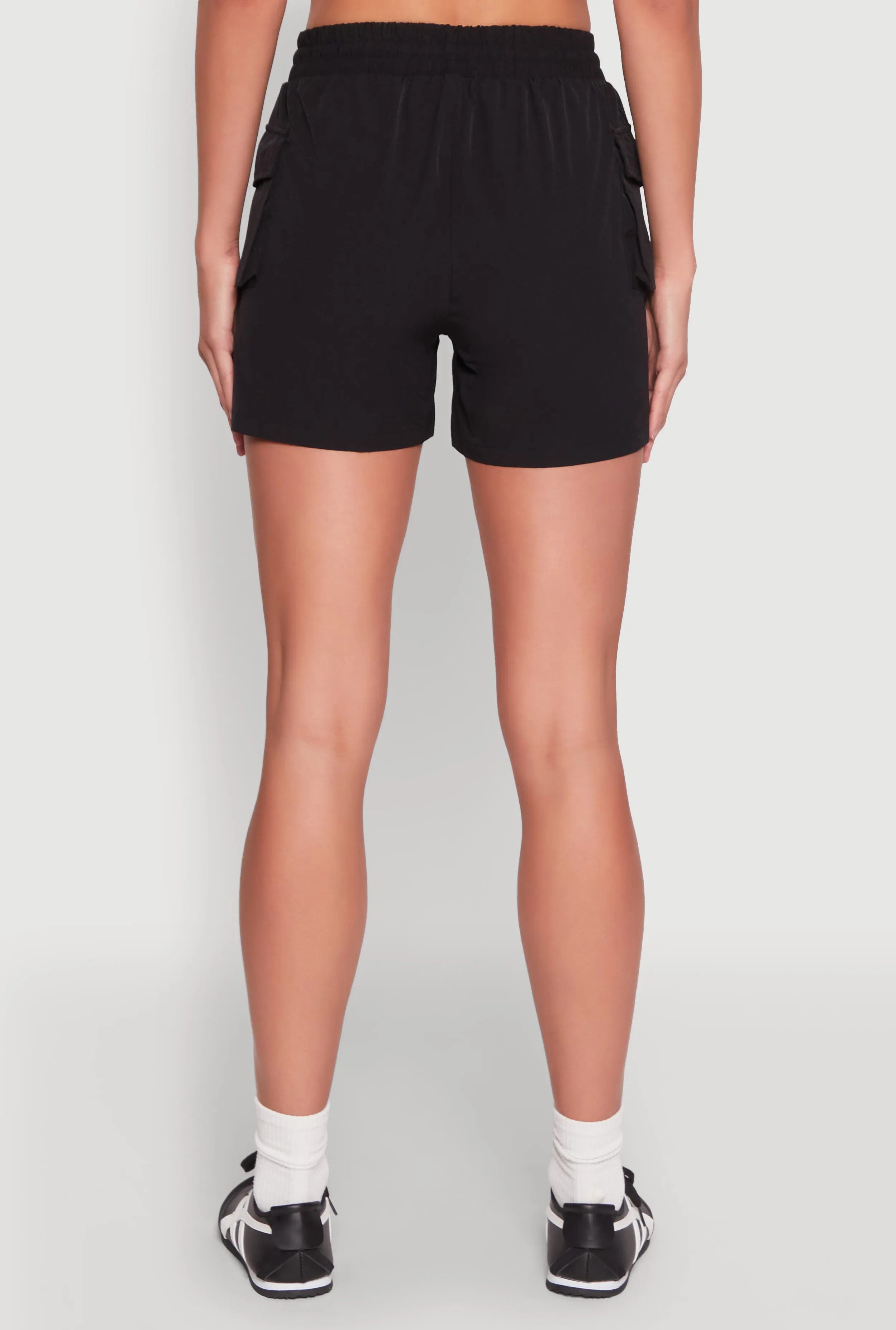 Drawstring Waist Cargo Shorts sold by Rainbow product image thumbnail 5