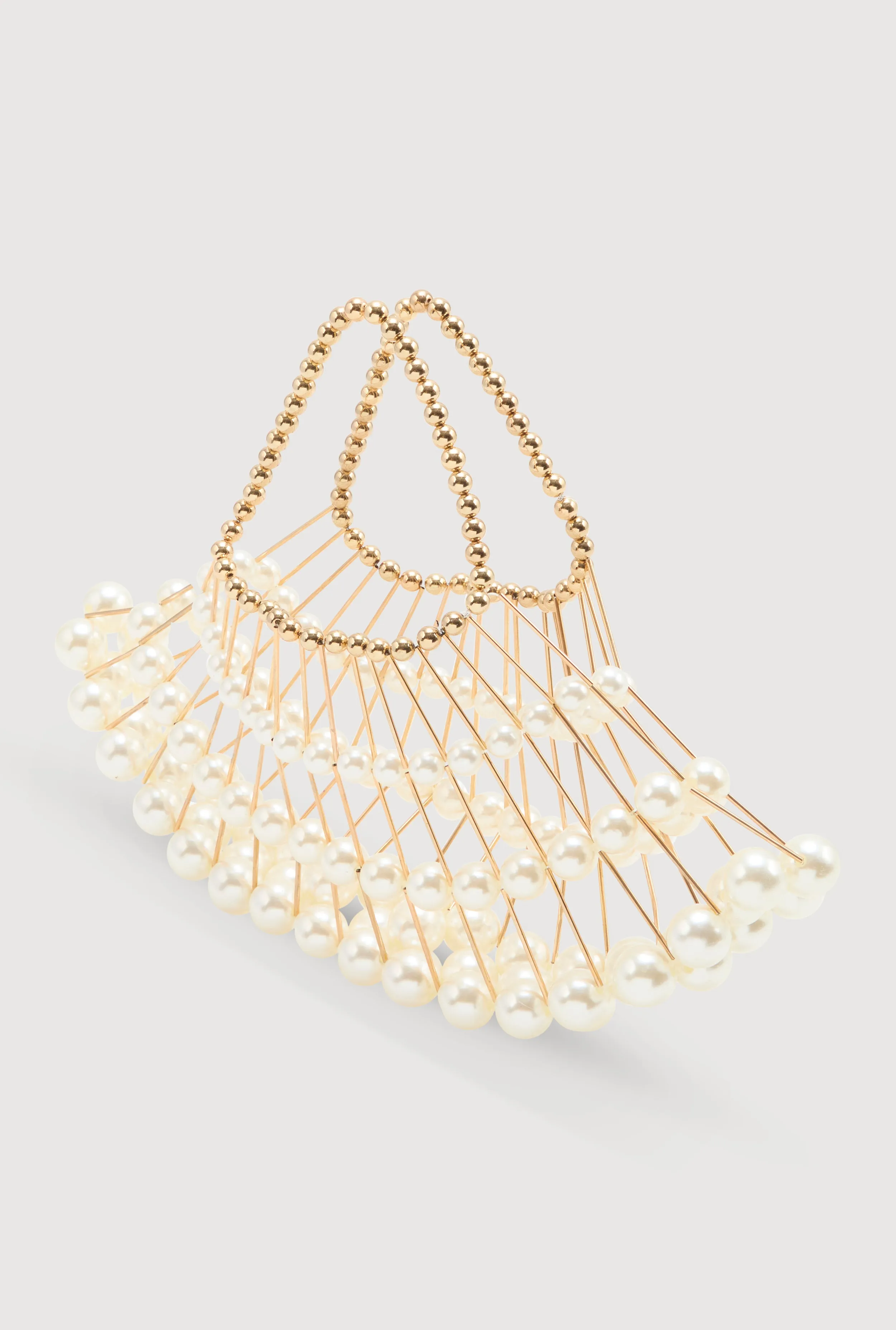 Caged Faux Pearl Handbag sold by Rainbow product image thumbnail 3