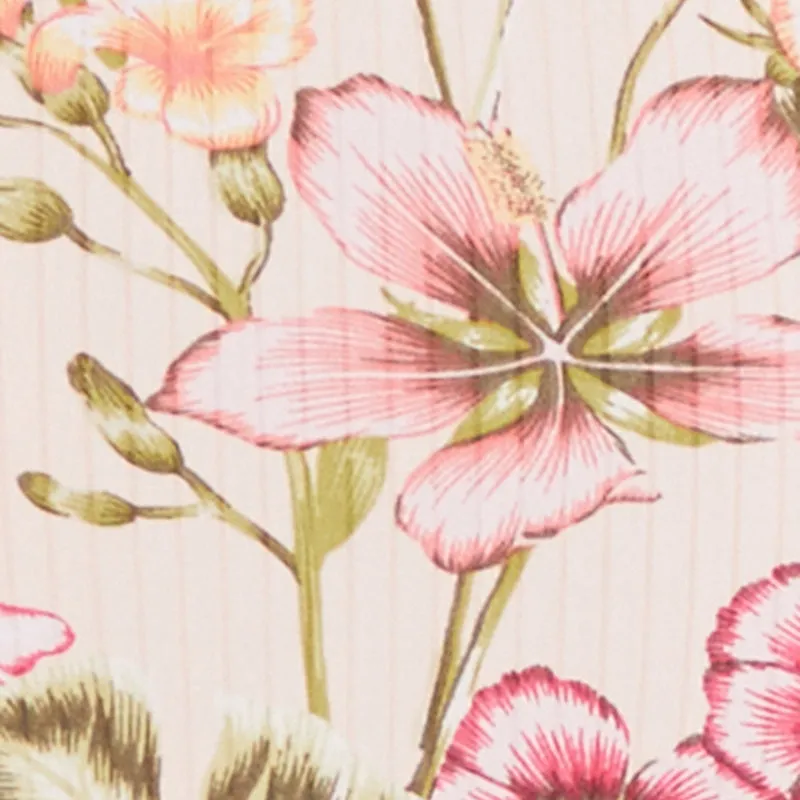 Floral Rib Knit Short Sleeve Midi Dress sold by Rainbow product image thumbnail 4