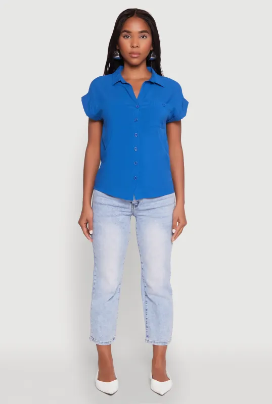 Short Sleeve Tunic Top sold by Rainbow