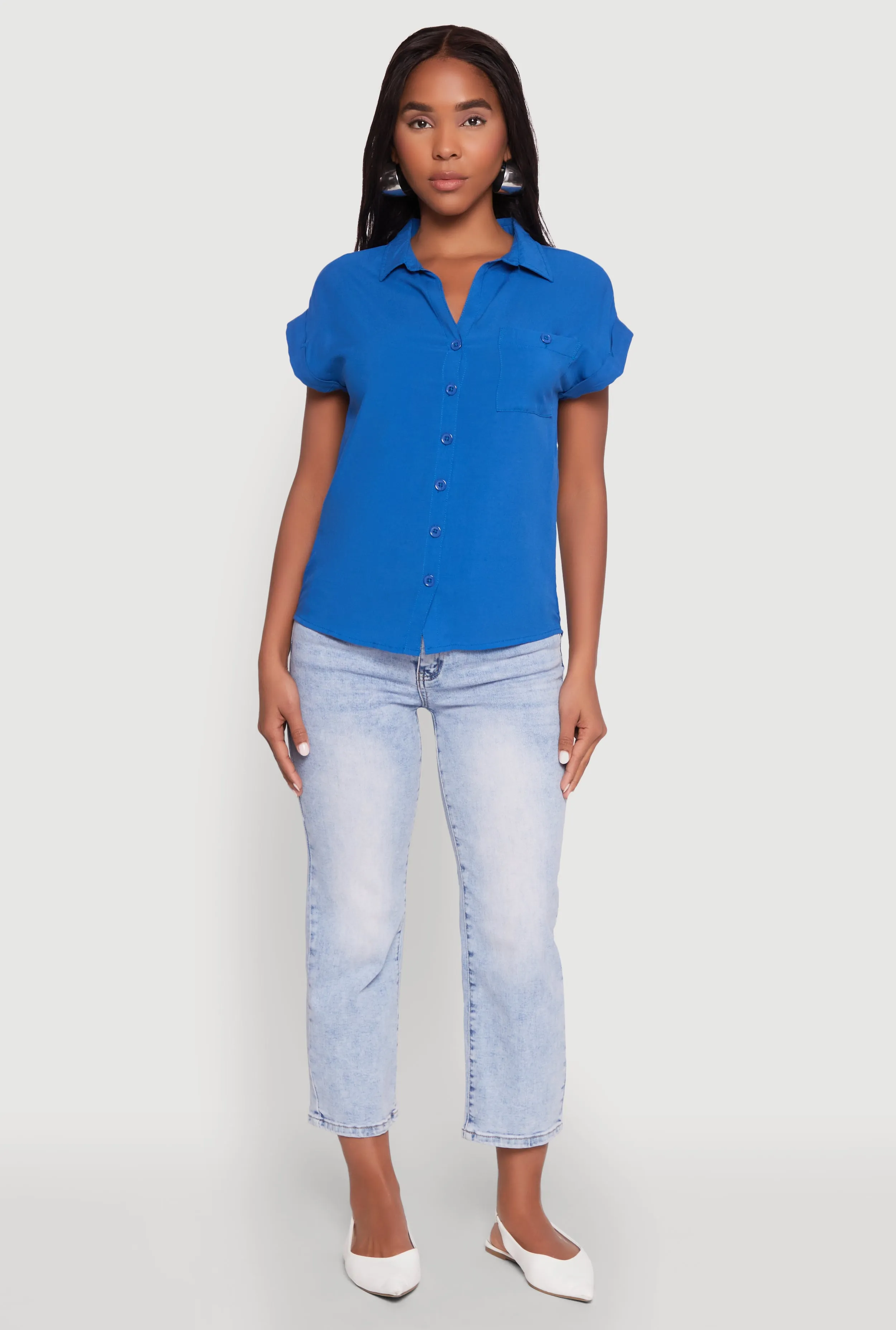 Short Sleeve Tunic Top sold by Rainbow product image thumbnail 3