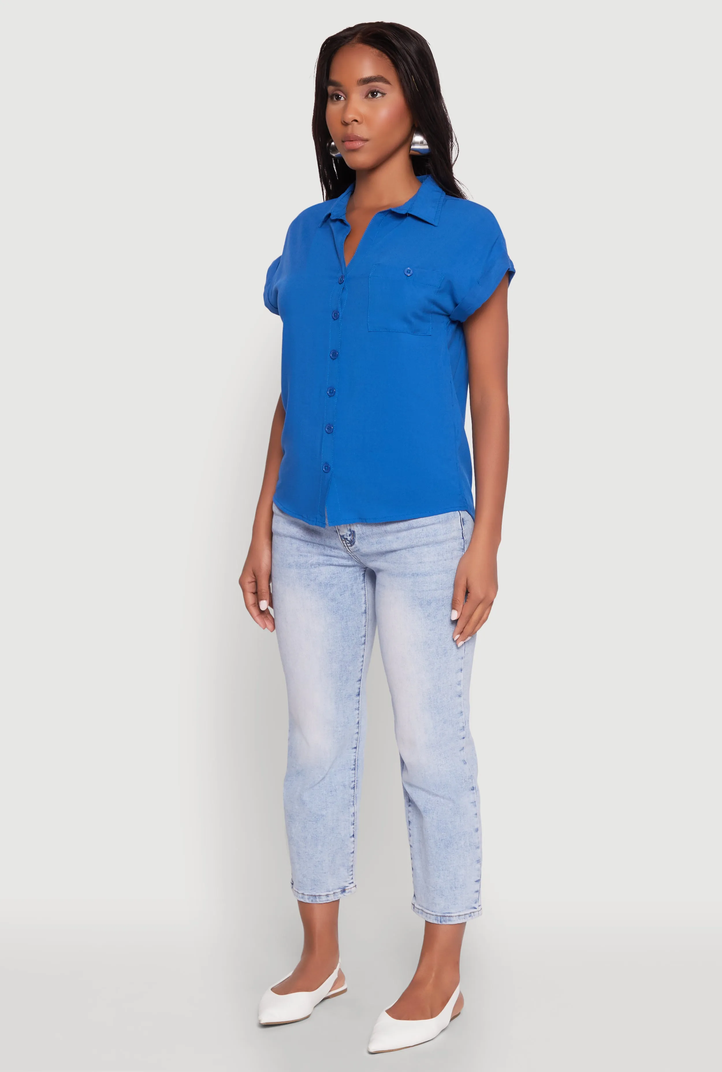 Short Sleeve Tunic Top sold by Rainbow product image thumbnail 5