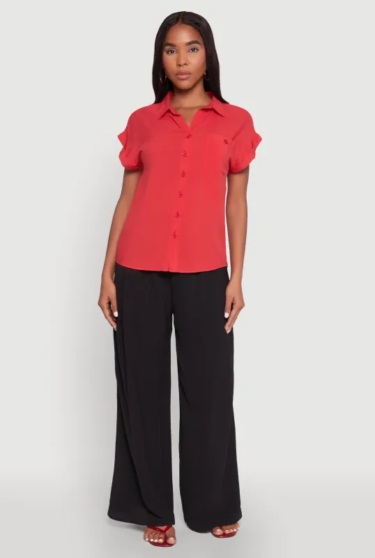 Short Sleeve Tunic Top sold by Rainbow