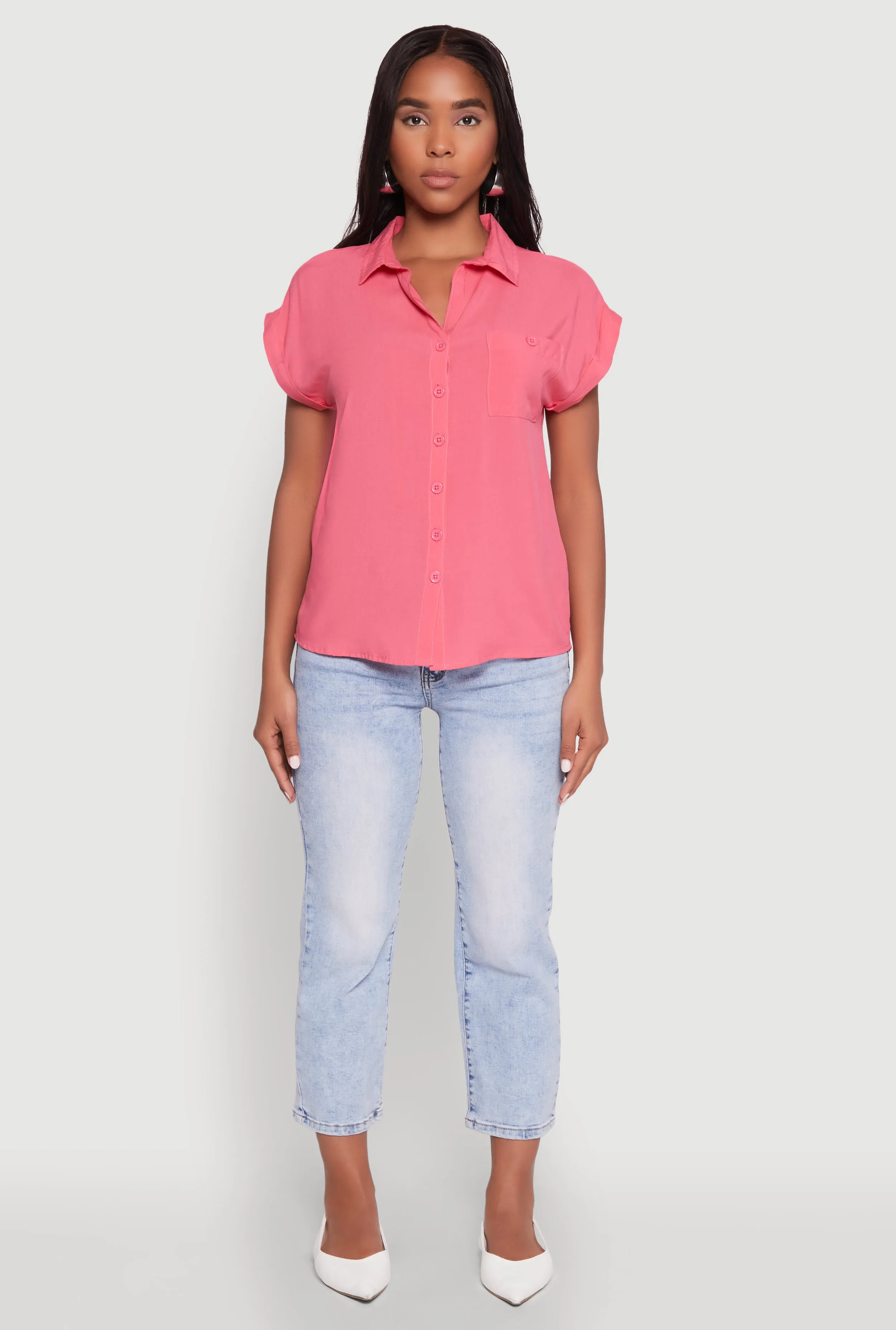 Short Sleeve Tunic Top sold by Rainbow product image thumbnail 3