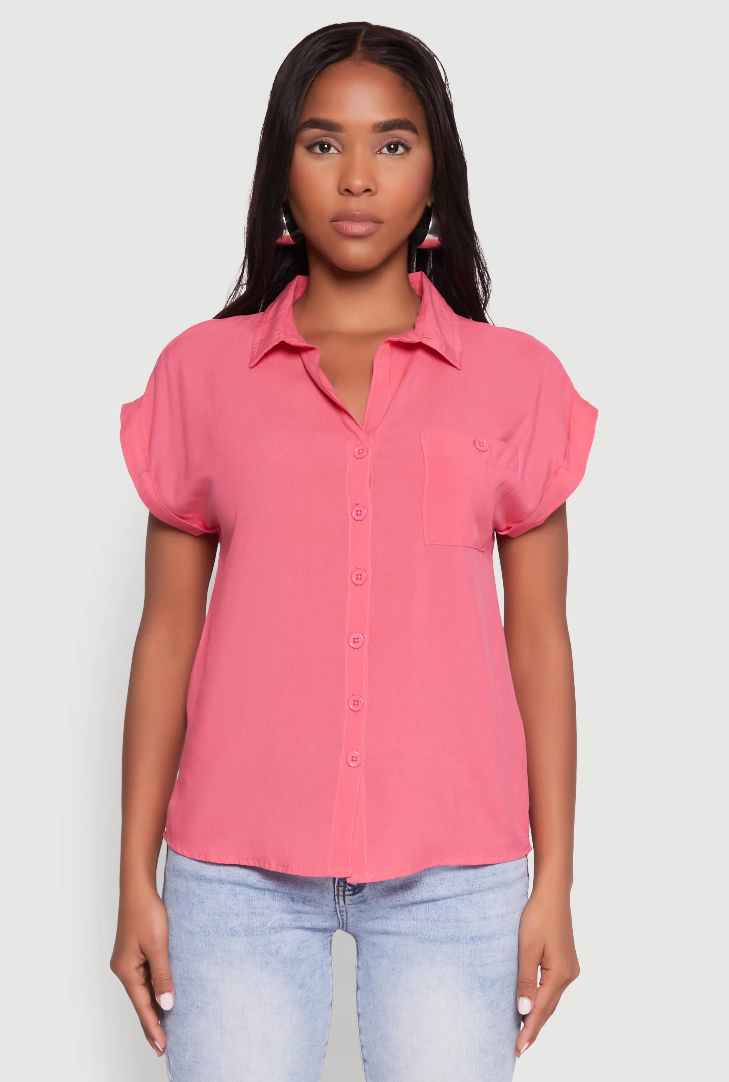 Short Sleeve Tunic Top sold by Rainbow product image thumbnail 2