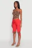 Drawstring Hem Cargo Pocket Bermuda Shorts sold by Rainbow