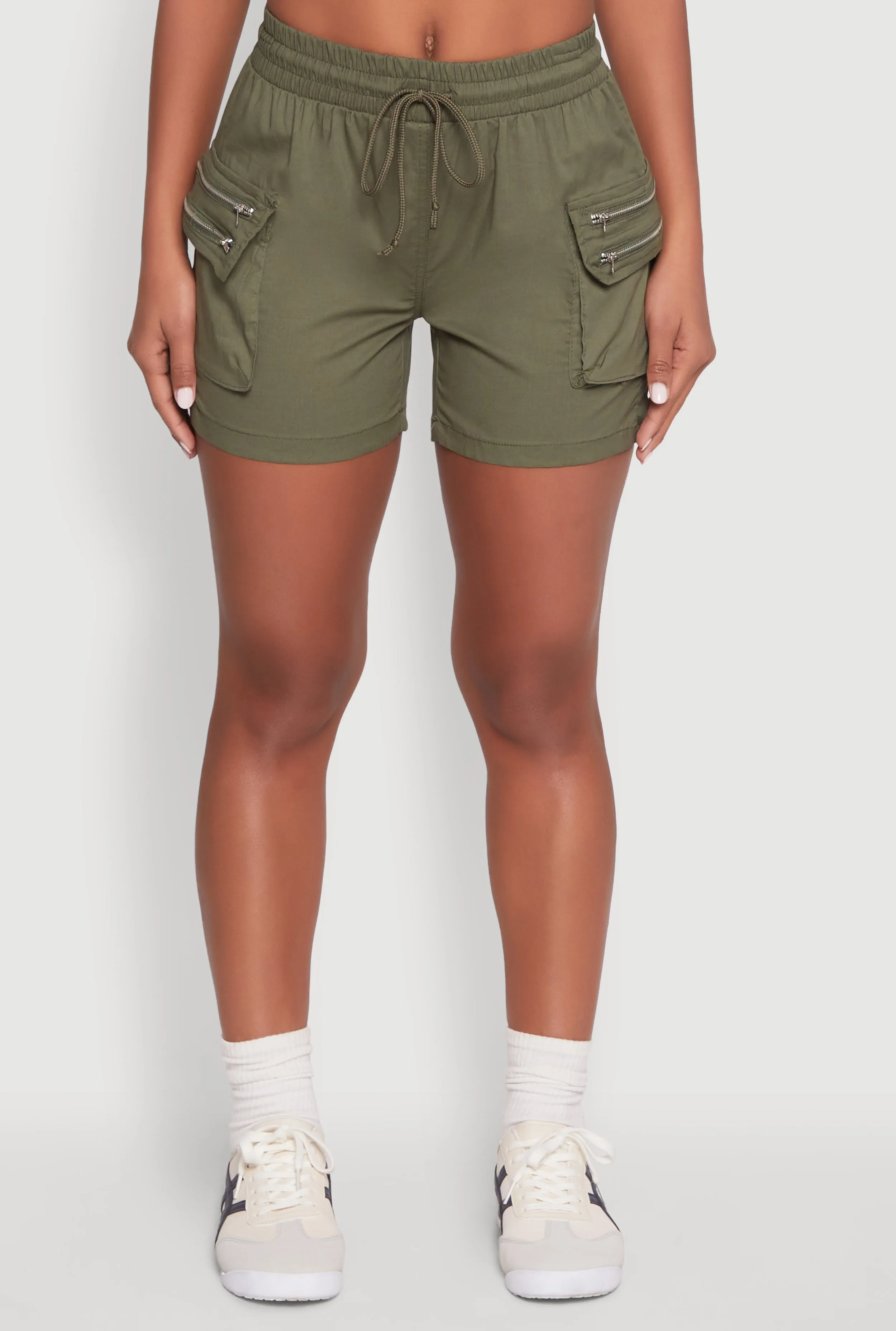 Zipper Cargo Pocket Shorts sold by Rainbow product image thumbnail 5