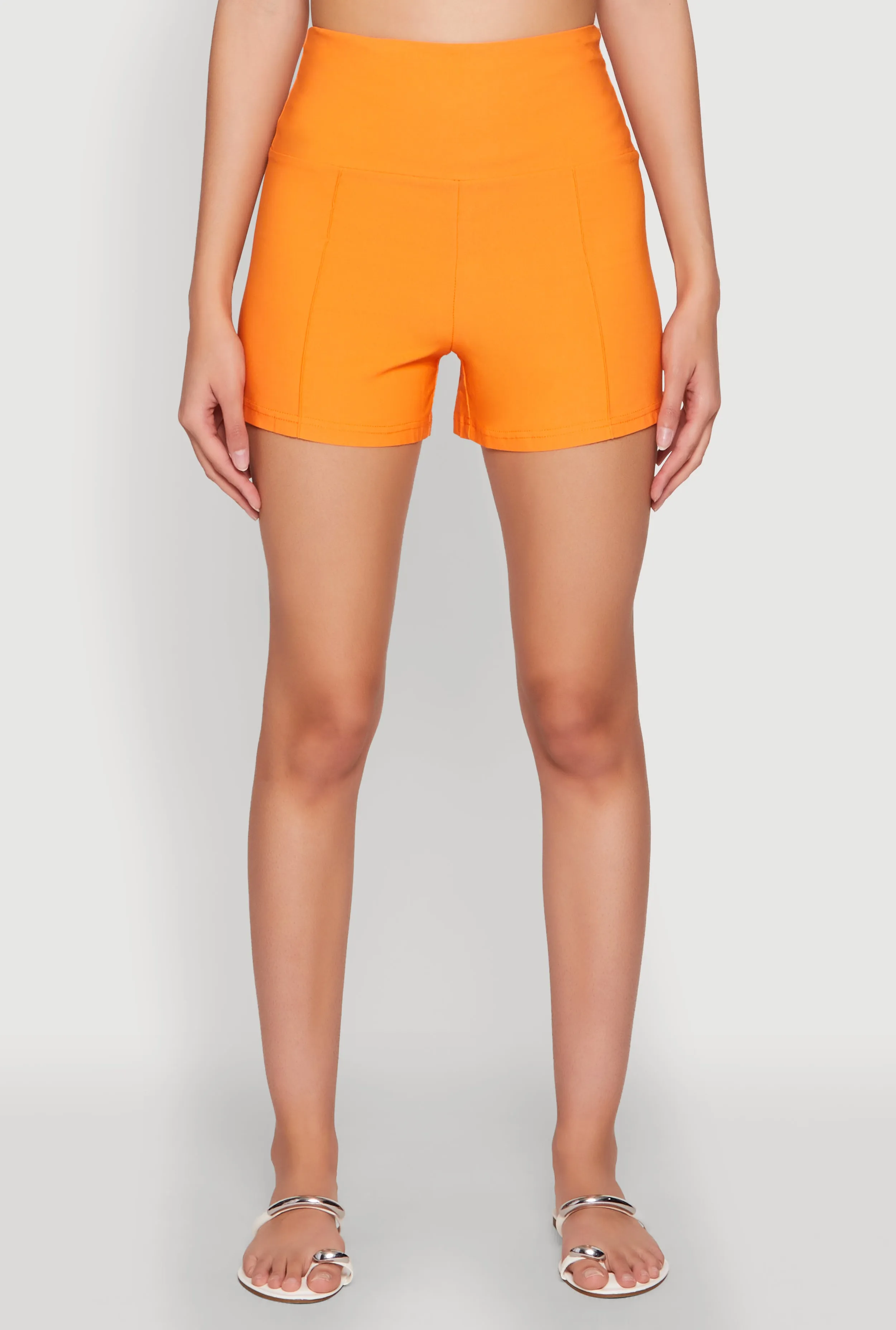 High Waisted Pintuck Shorts sold by Rainbow product image thumbnail 3