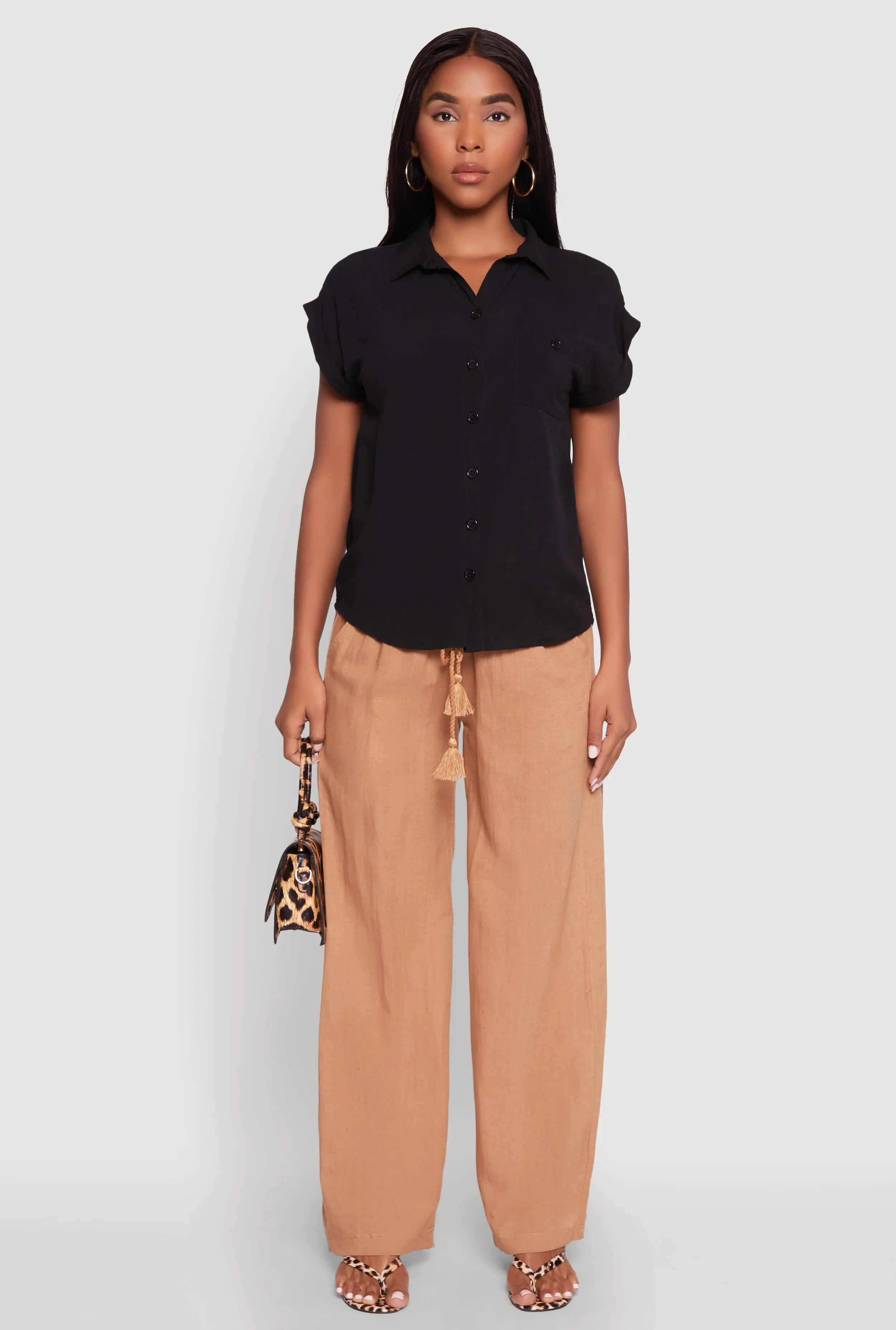 Short Sleeve Tunic Top sold by Rainbow product image thumbnail 3