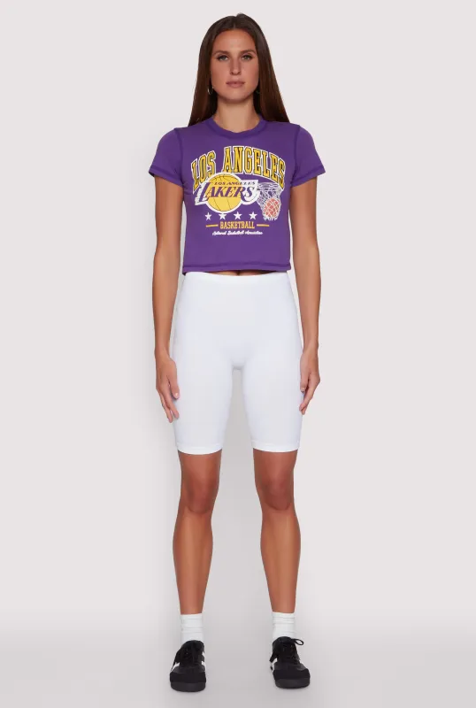 NBA Los Angeles Lakers Crop Top sold by Rainbow
