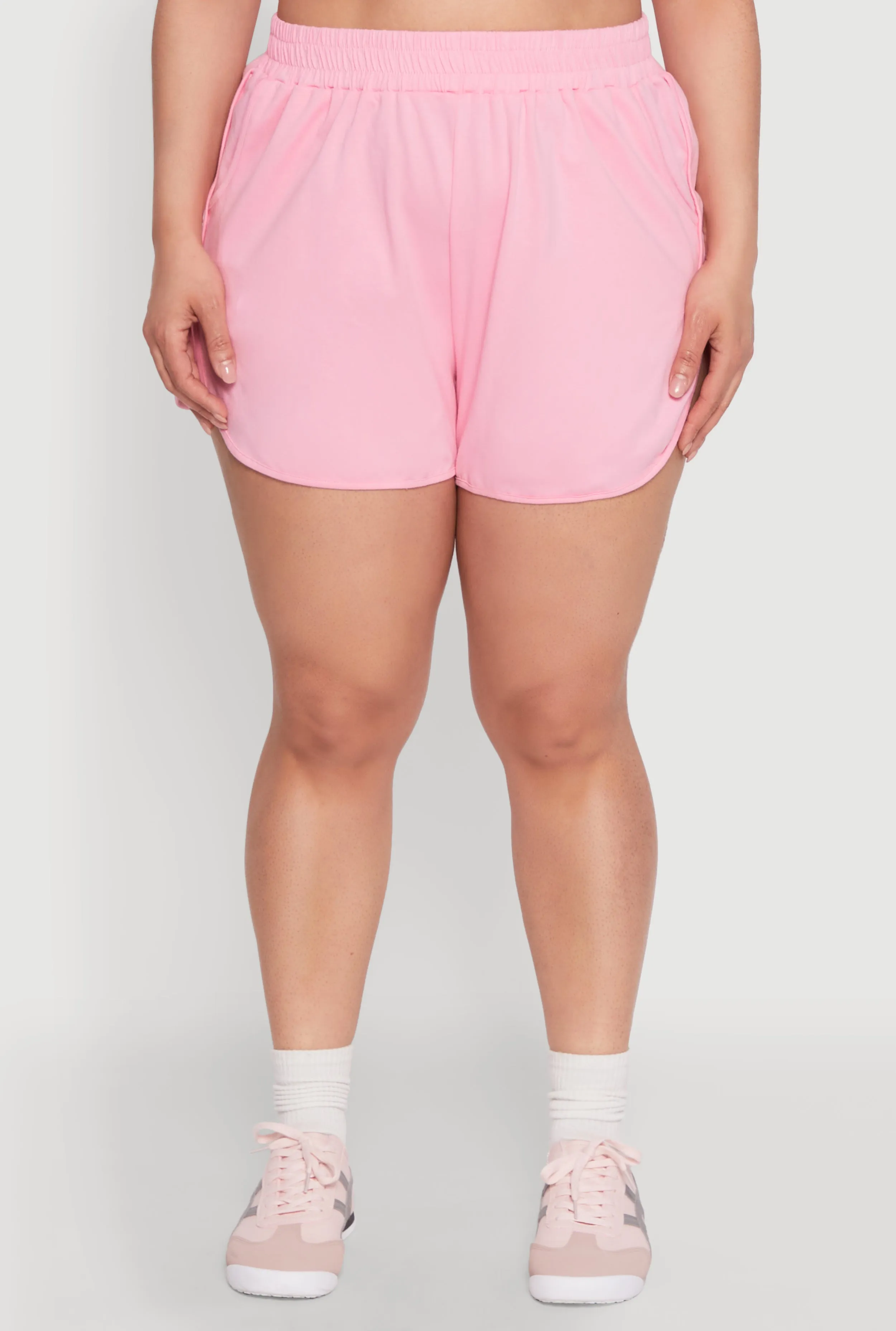 Plus Size Smocked Dolphin Shorts sold by Rainbow product image thumbnail 3