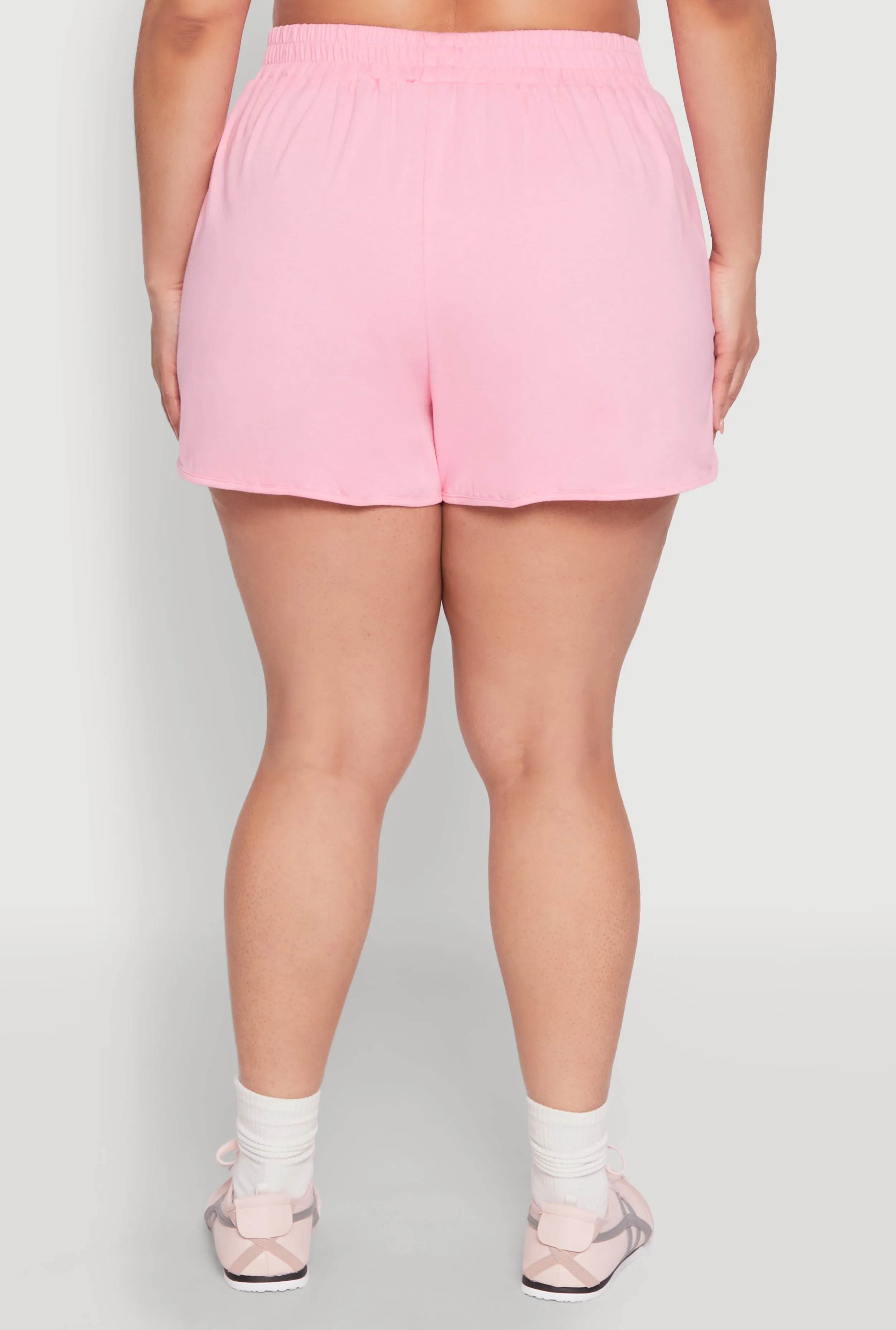 Plus Size Smocked Dolphin Shorts sold by Rainbow product image thumbnail 5