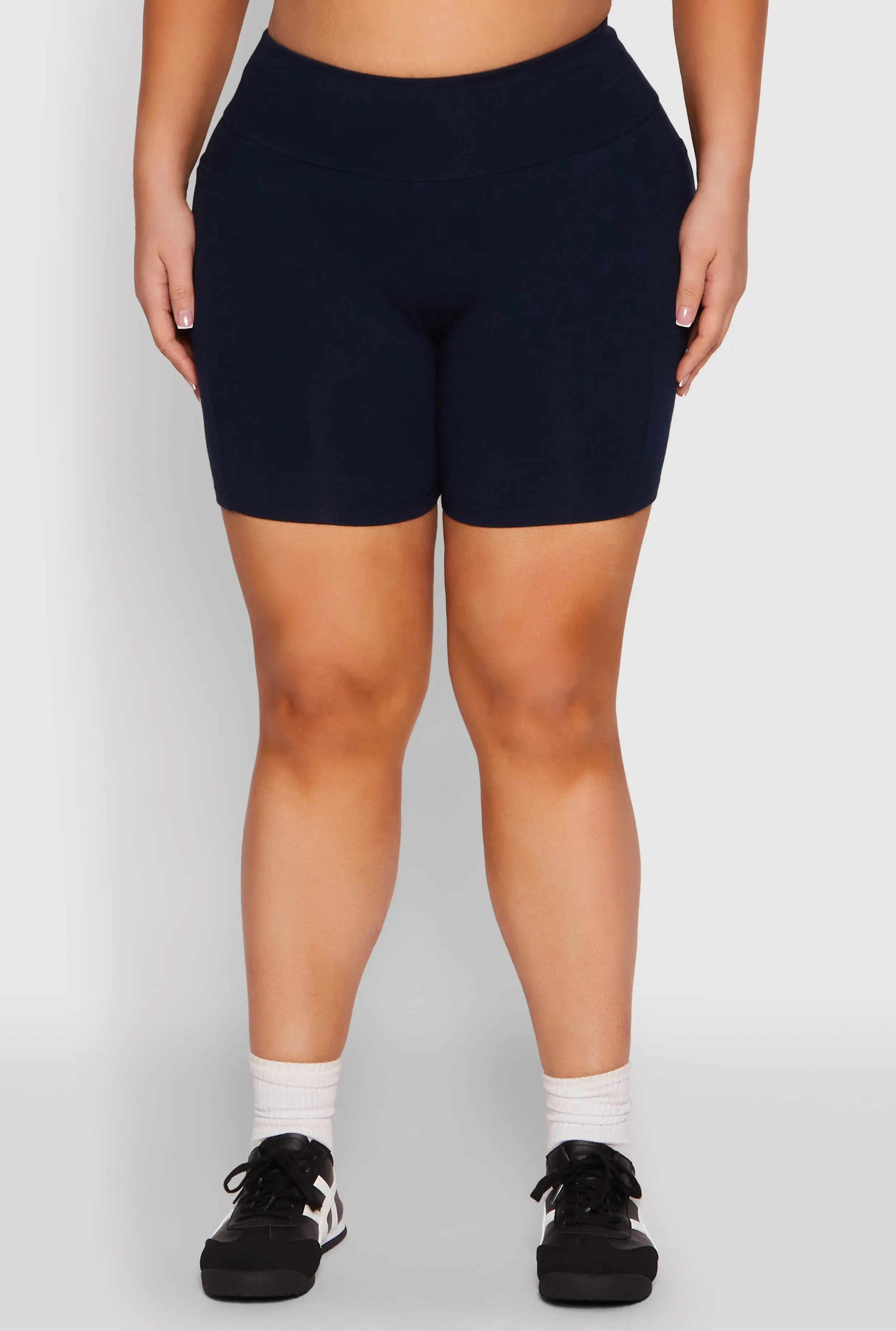 Plus Size Cell Phone Pocket Shorts sold by Rainbow product image thumbnail 5