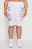 Plus Size Living My Best Life Graphic Shorts sold by Rainbow