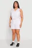 Plus Size Nylon Utility Zip Front Vest sold by Rainbow