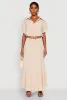 Airy High Waisted Tiered Skirt sold by Rainbow
