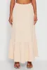 Airy High Waisted Tiered Skirt sold by Rainbow