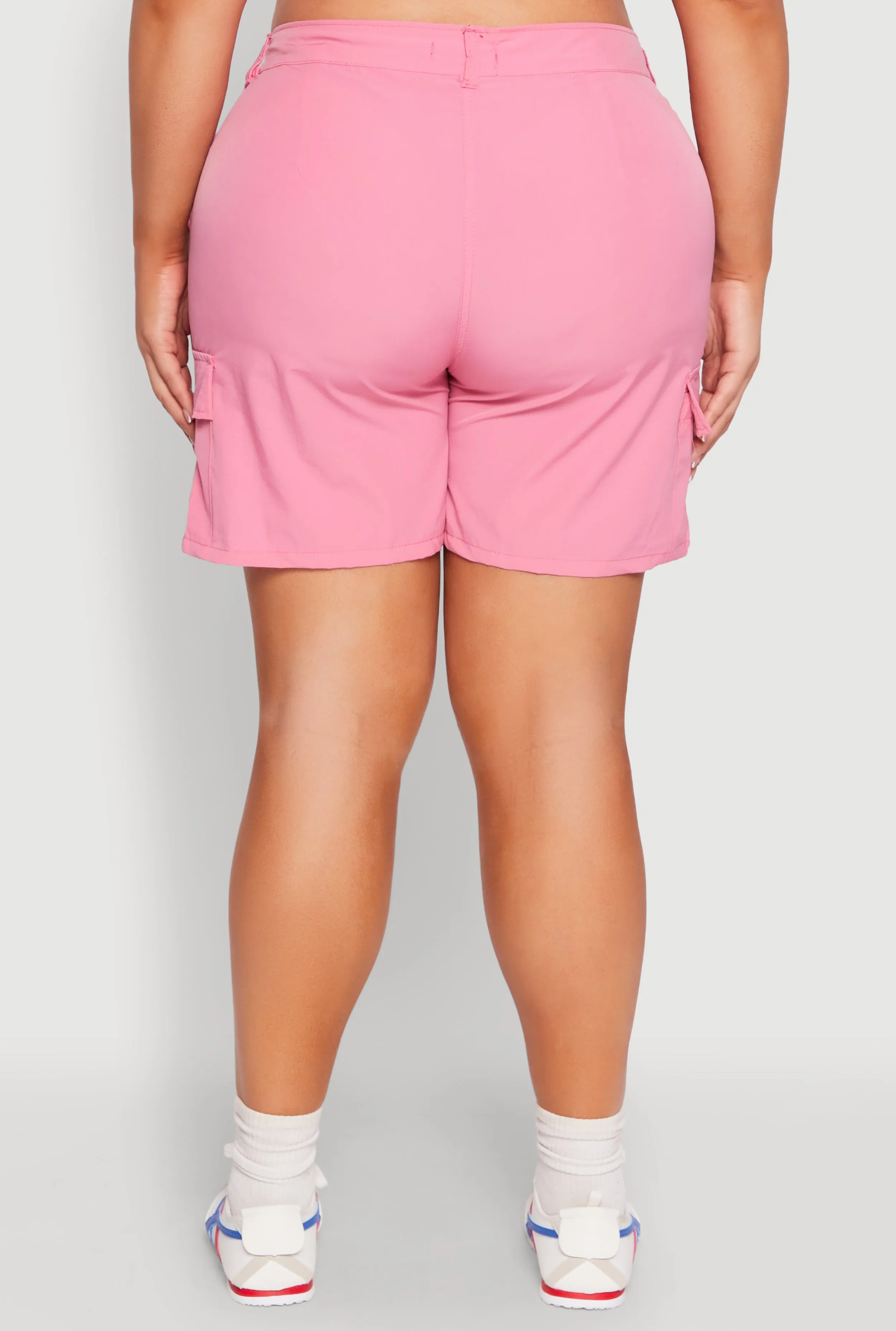 Plus Size Nylon Cargo Shorts sold by Rainbow product image thumbnail 5