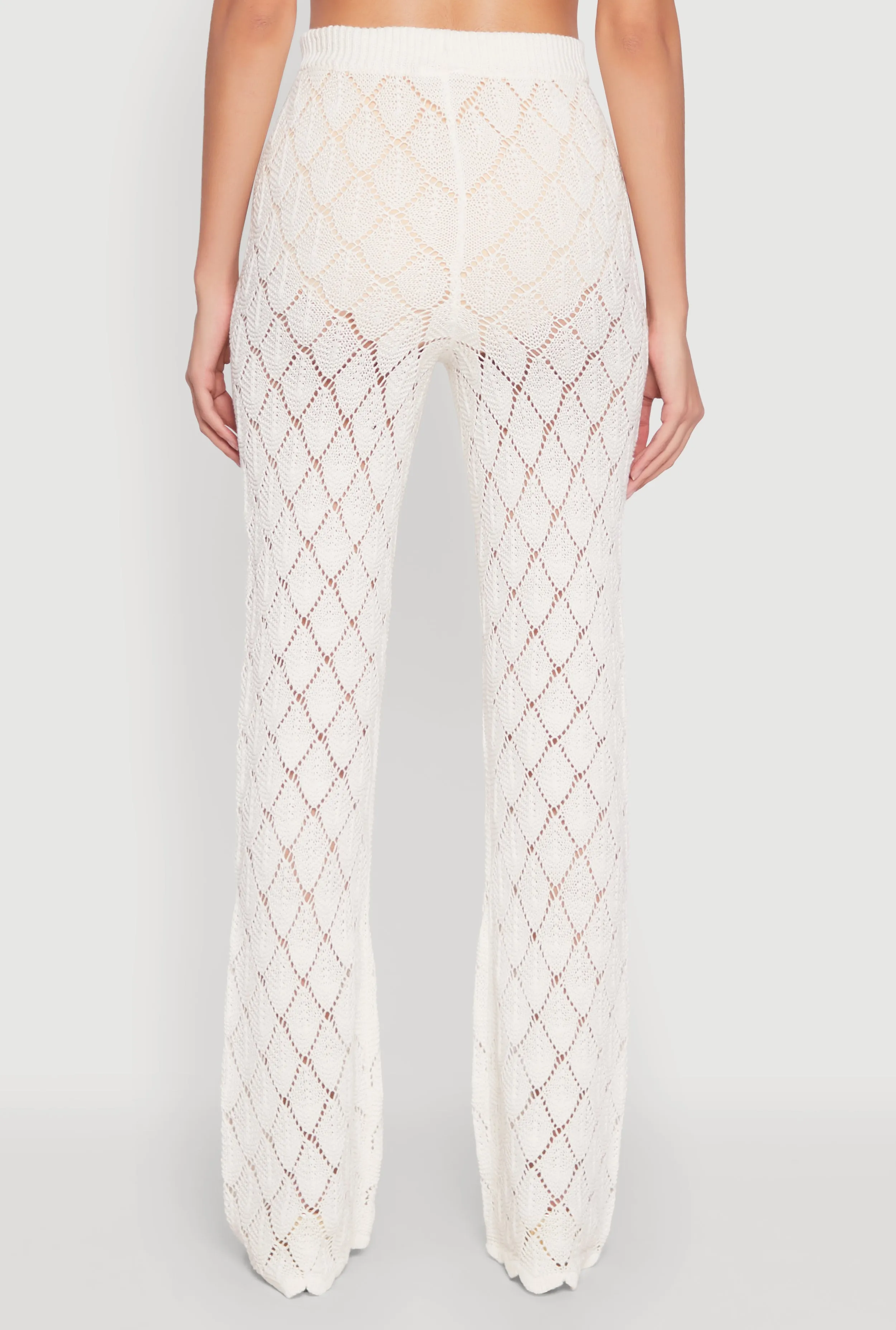 Crochet Diamond Knit Pants sold by Rainbow product image thumbnail 5