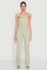 High Waisted Contrast Trim Pants sold by Rainbow